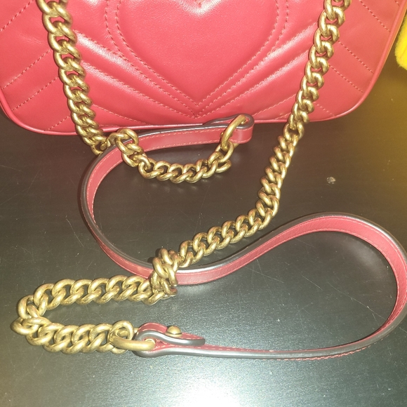 *SOLD*GG Marmont matelassé mini bag - Picture 2 of 13